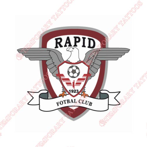 Rapid Bucharest Customize Temporary Tattoos Stickers NO.8444